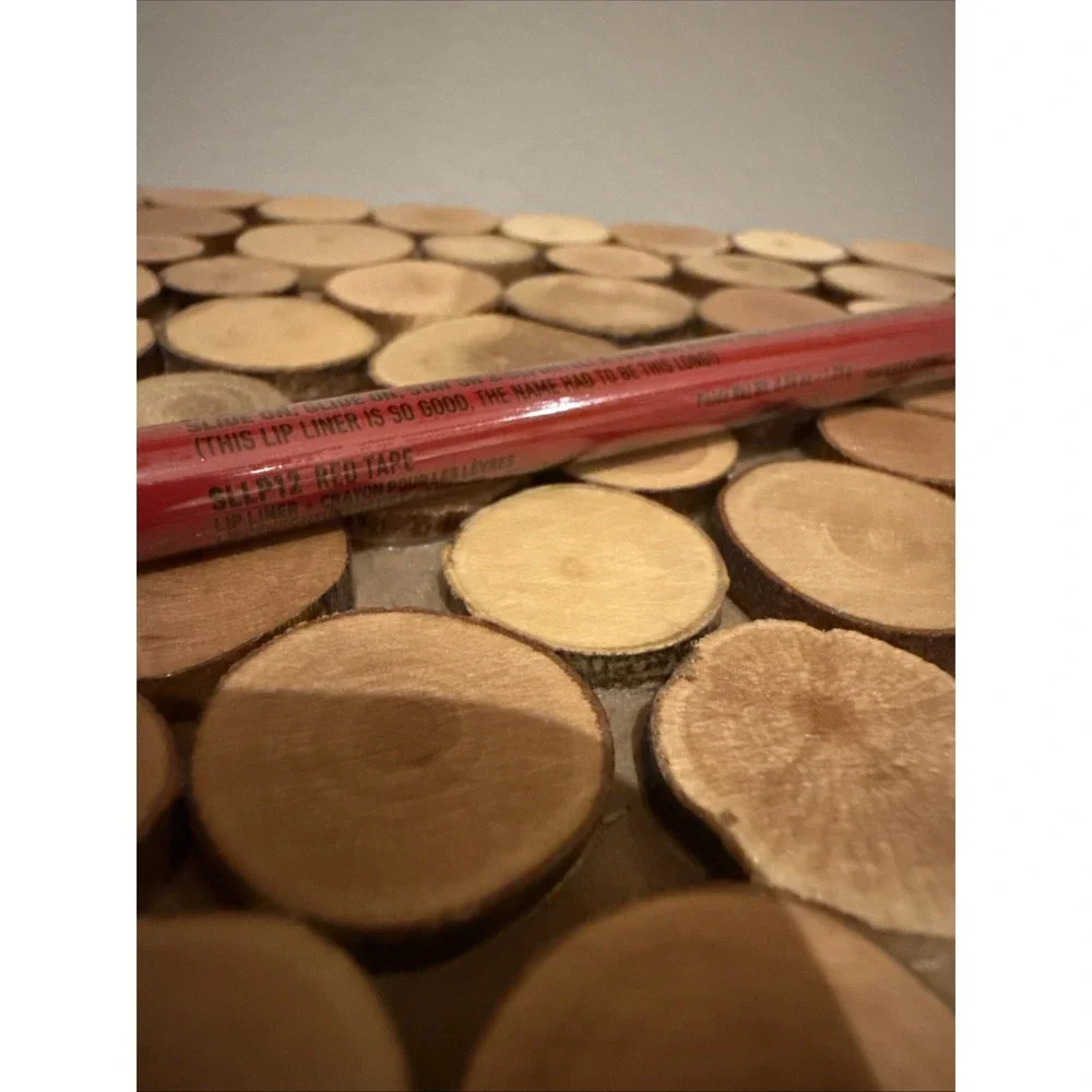 NYX Waterproof Slide On Glide‎ On Lip Liner Pencil SLLP12 Red Tape .04 oz Sealed